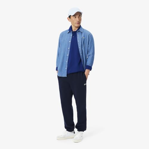 Image of Lacoste Classic Fit Long Sleeved L.12.12 Polo Shirt