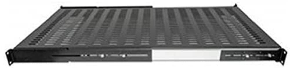 Intellinet 19" Ausziehbarer Fachboden 1 HE 800 mm tiefe ( Ablagefläche 550 mm ) schwarz 712620
