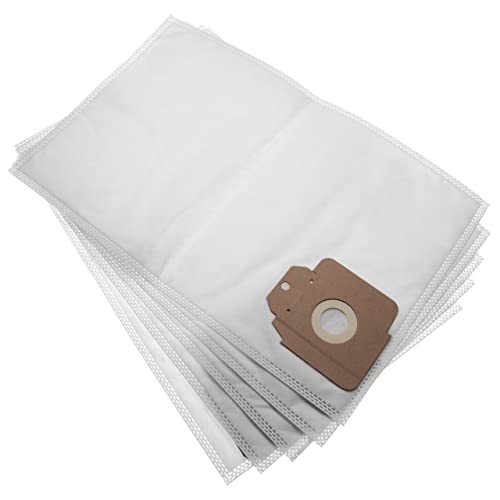 vhbw 10x bolsa compatible con Kärcher CV 30/1, CV 3.000, CV 30/1 Professional aspiradora - vellón micro, 40,45 cm x 25,6 cm blanco