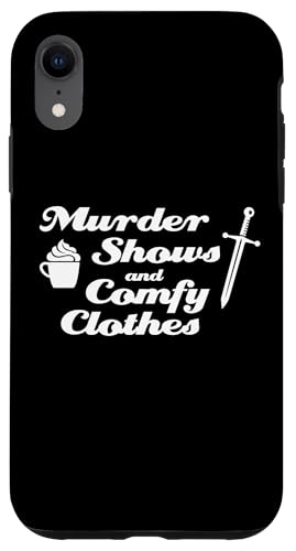 Carcasa para iPhone XR Divertido Cinéfilo Historias de Detectives Novela Policíaca