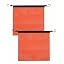 Orange Flag for Truck Loads with Bungee Cord