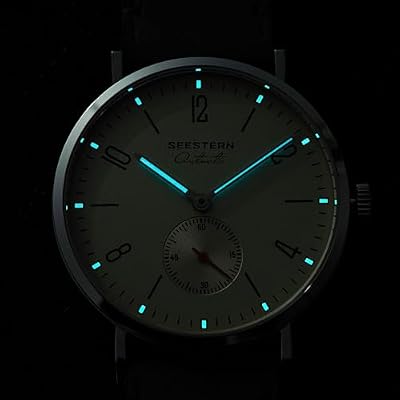 Seestern 38mm Small Second Seagull ST1701 Movement Mechanical Vintage Watch S382.01.E V2