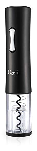 Ouvre-bouteille électrique Ozeri OW13A Gusto noir élégant