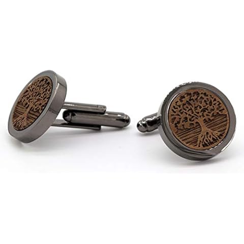 Boutons de manchette NaturSchatulle en bois Cover