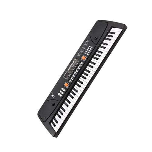 Électronique clavier Piano Orgue Électronique À 61 Touches Avec Microphone, Clavier Numérique, Piano Avec Affichage LED, Double Haut-parleur Stéréo Intégré - Les Beatles, Paul McCartney, John Lennon, RIngo Starr, George Harrison Électronique clavier Piano Orgue Électronique À 61 Touches Avec Microphone, Clavier Numérique, Piano Avec Affichage LED, Double Haut-parleur Stéréo Intégré – Image 3