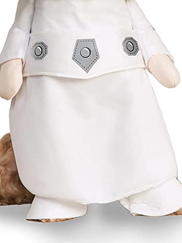 Rubie‘s Star Wars Prinzessin Leia Hundekostüm, Lang, Hals bis Schwanz 22“, Brust 23“ Karneval