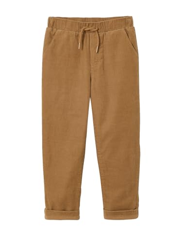 Vertbaudet Jungen Cordhose mit verstellbarem Dehnbund pekannuss 158/164