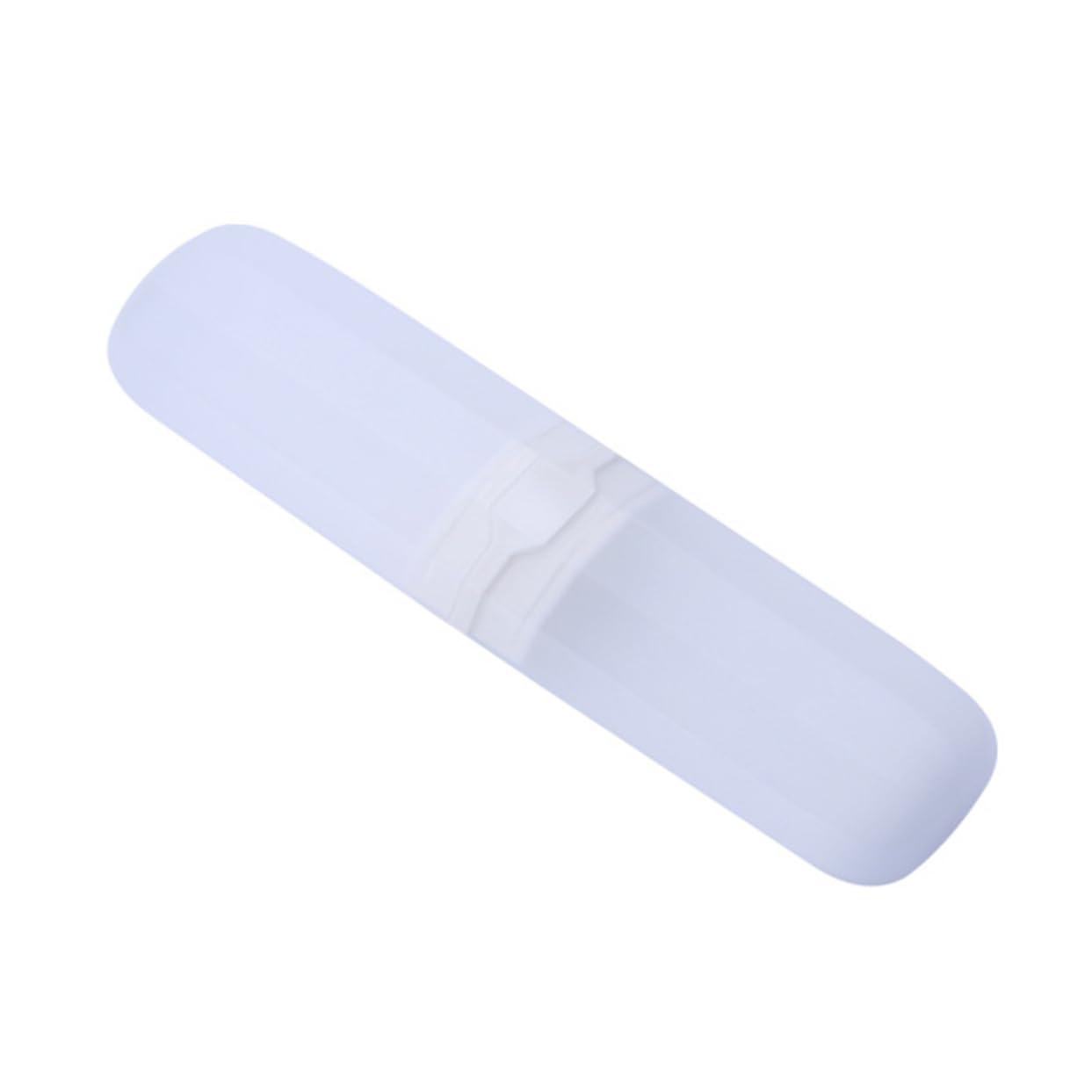 FRCOLOR 8 pezzi Portaspazzolino da viaggio per spazzolini da denti, organizer per spazzolino da denti con coperchio, porta spazzolino da denti, custodia per spazzolino da viaggio a casa, astuccio da