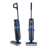 Vakume Lavapavimenti Senza Filo 3-in-1 VK9000 - Lavasciuga pavimenti - Autonomia 45 Min - Doppio Serbato d'Acqua 580ml/520ml - Filtro Triplo, Autopulizia, Display LCD e Assistente Vocale