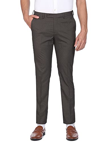 Image of Arrow Men Slim Formal Trouser