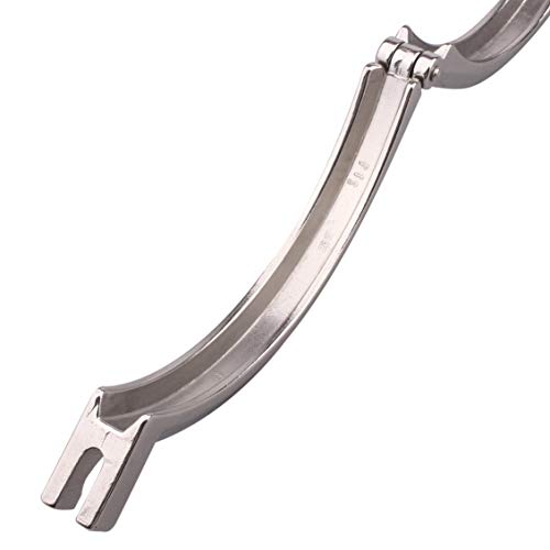 Image of DERNORD 8 Inch Three Segment Sanitary Clamp Stainless Steel 304 Tri Clamp Clover ((Tri clamp: 8 Inch))