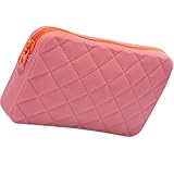 Estuche estético para lápices, estuche de silicona para lápices, bolsa de maquillaje de gran capacidad, suministros escolares, bolsa simple para bolígrafos