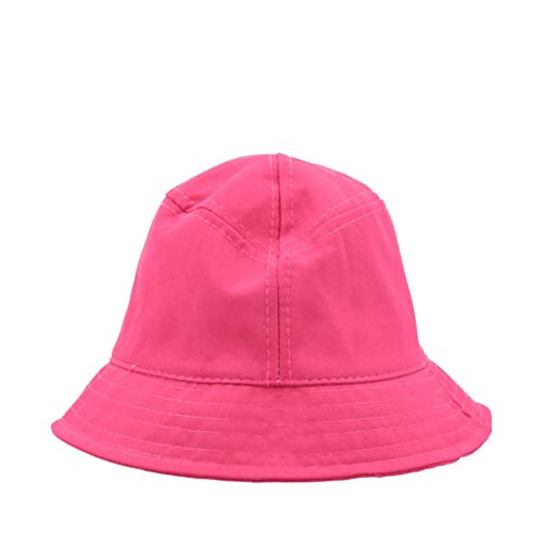 Chapéu Bucket Hat Infantil Unissex Liso em Tamanho U Tem atendido bem até aos 5 ou 6 Anos DMAIS 727B