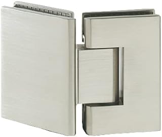 Brixwell H-135GTG5-PB 11 135 Glass to Glass Designer Series Hinge w/5 Pin Polished Brass