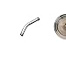 Newport Brass 201 8" Solid Brass Shower Arm, Polished Nickel