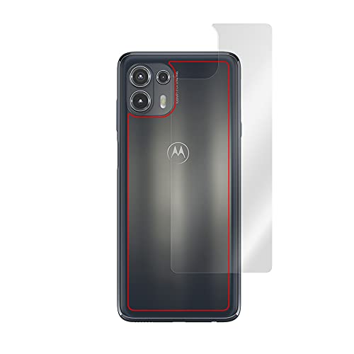 ミヤビックス motorola edge20 fusion / edge20 lite 用 反射防止 背面 保護 フィルム 防指紋 防気泡 日本製 OverLay Plus