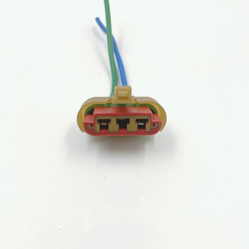 Car Water Tank Electronic Cooling Fan Plug Connector with Wire for Ford Old Mondeo 2.0L|Cables, Adapters & Sockets - (Color Name: Black)