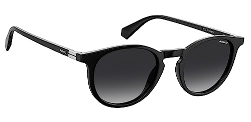Polaroid Sunglasses PLD 6102/S/X Pantos Sunglasses, Black/Polarized Gray, 51mm,21mm2