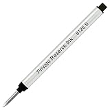Private Reserve 8126 Capless Rollerball Refill with Metal Tube, Stainless Steel Tip Fine 0.6 mm Black Ink