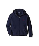 ralph lauren pullover kinder sale Oberteil Polo Ralph Lauren Kids Jungen Collection, Fleece-Hoodie mit durchgehendem Reißverschluss, groß, schwarz, X-Large