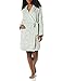 Amazon Essentials Vestaglia in Peluche di Media Lunghezza Donna Lungo, Verde Giada, M
