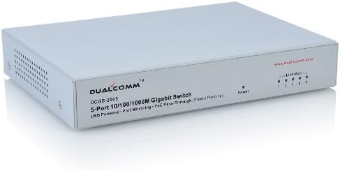 Dualcomm DCGS-2005 10/100/1000Base-T Gigabit Ethernet Network Tap