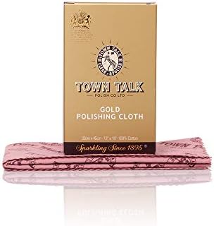 Town Talk Jewellery Care Cleaning Cleaner Gold Polishing Cloth