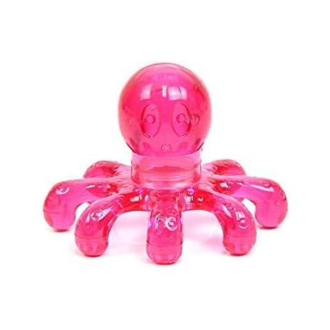 Beauty Headquarters Octopus Handheld Massage Body Tool (Red) Cover