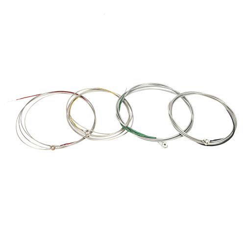 Cordes guitare basse acier inoxydable plaqué au son percutant et durable