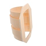 GLEAVI Holzlampenschirm Für Sauna Zarte Ecke Schutzvorrichtung Ersatz Schale Holzmaterial...