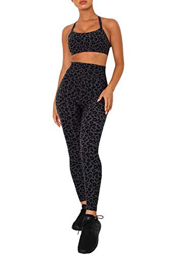 leopard print workout clothes