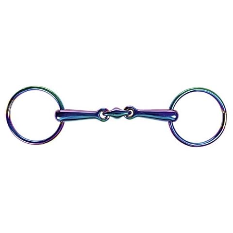 HKM Rainbow 70/125 - Morado, Cabezada sin Bocado de Hípica de Primera Calidad Cover