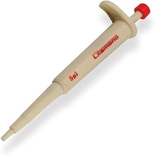 Globe Scientific Diamond 3322-5 Jr. Mini Pipette, Autoclavable, 5ÂµL Volume, Orange