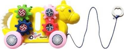 Vanya & Solution Baby Gear Horse for Kids 1-5 Years Birthday Gift for Kids ,Car Ride on Toy , Swing Toys for Baby ,Horse Rocker , Horse Rider for Kids, Musical and Soune Horse Rider, Size- Large