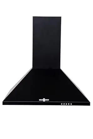 Life Plus Chimney 60 cm Filterless 1200 m3/hr Life Plus (Venus bk Push Button/Control | Filterless Technology| Metal Blower | Led Lights)
