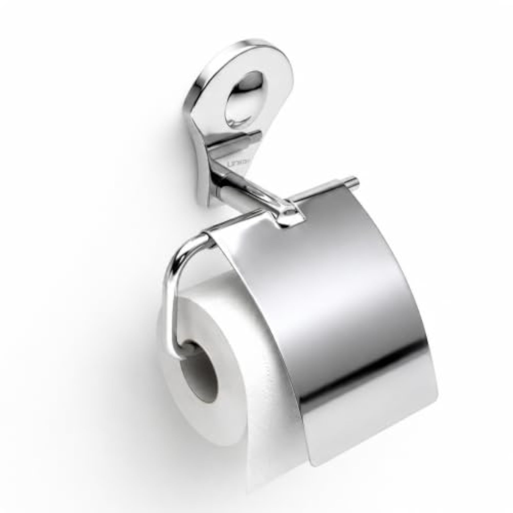 Stainless Steel Tissue Paper Roll Holder with Lid