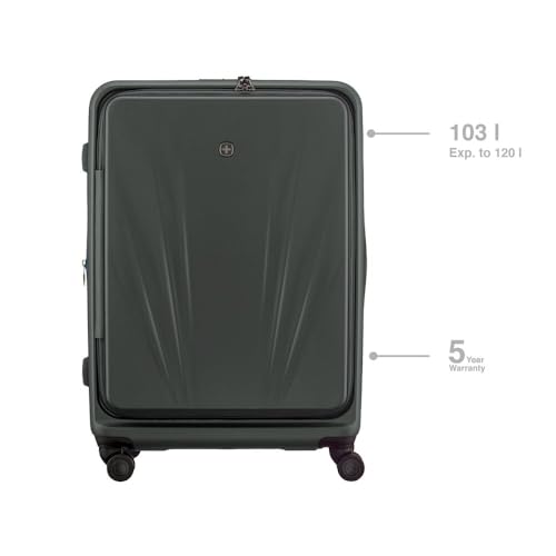 WENGER Hartschalenkoffer Skyon S 35/45 l Erweiterbar Laptopfach Anthrazit – Ansicht 3