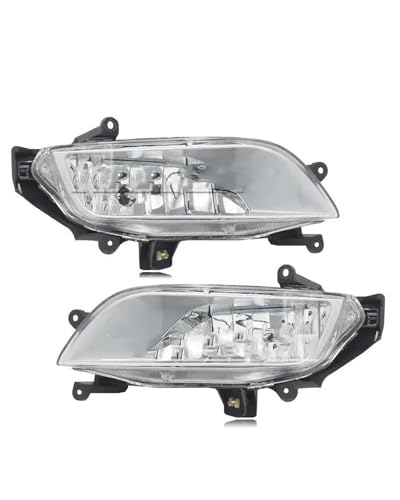 SHUGWA Faros Delanteros 2 Piezas Para Hyundai Para I800 IMAX H1 Para Grand Starex 2007-2015 Conjunto Faros Antiniebla Parachoques Delantero Con Bombilla