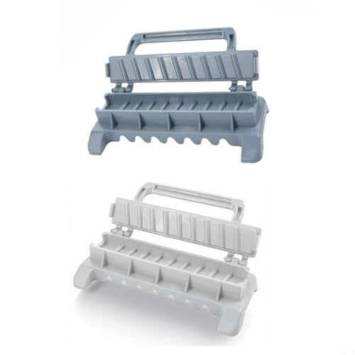 HEIBTENY Juego de 2 pinchos portátiles para barbacoa, para cocina en casa y camping, herramienta manual para asar pinchos de carne durante actividades al aire libre