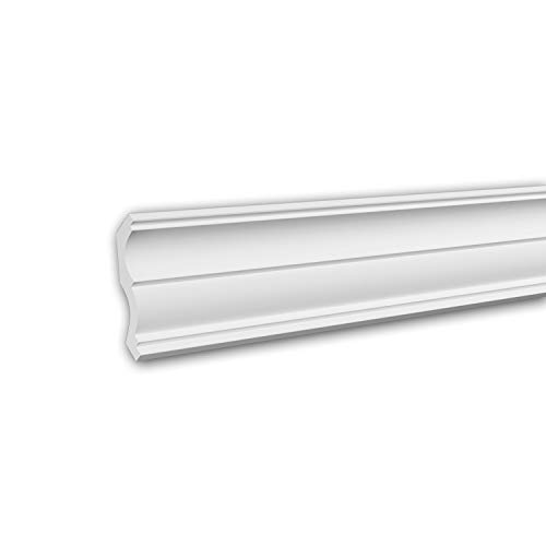 Cornisa flexible Profhome 150161F para solucionar esquinas con curvas y techos irregulares 2