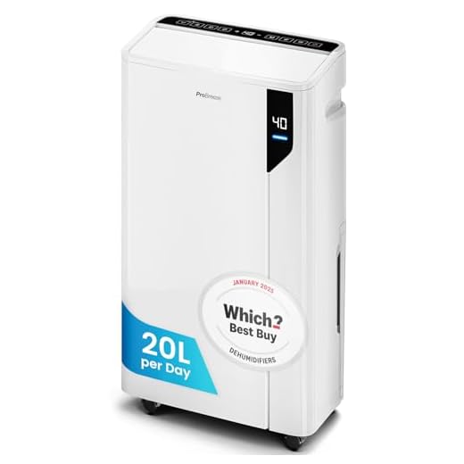 Pro Breeze 20L Compressor Dehumidifier