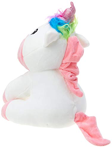 Unicornio Branco 30Cm, Foffylandia, Branco