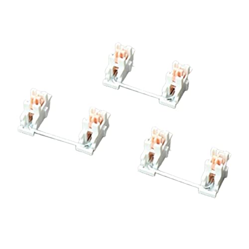 Image of Plate Mounted Stabilizers High Precision for Mechanical Keyboard 3pcs 2u Keyboards Keypads Keyboards Mice Pointers Computers Tablets
