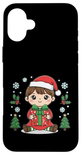 T^XqԂ킢j̎q - NX}X̂j X}zP[X iPhone 16 Plus p