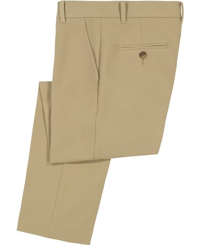 Tommy Hilfiger Boys' Th Flex Stretch Performance Dress Pant, Straight Leg Fit, Zip Fly & Belt Loops, Side & Back Pockets2