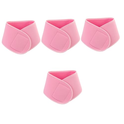 Masque anti-rides cou et sangle rose pour votre routine bien-être