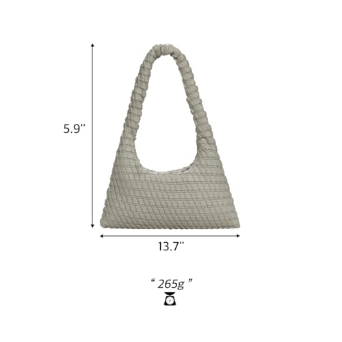 Bolso Hobo Texturizado KWANI para Mujer miniatura 3