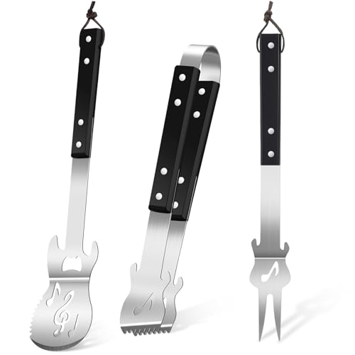 Jingmore 3-Piece Guitar BBQ Set for Dad and Music Lovers