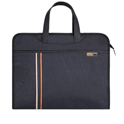 Portable Document Bag, Canvas, Conference Document Bag, Office Document Bag, Thickened Business Bag(E)