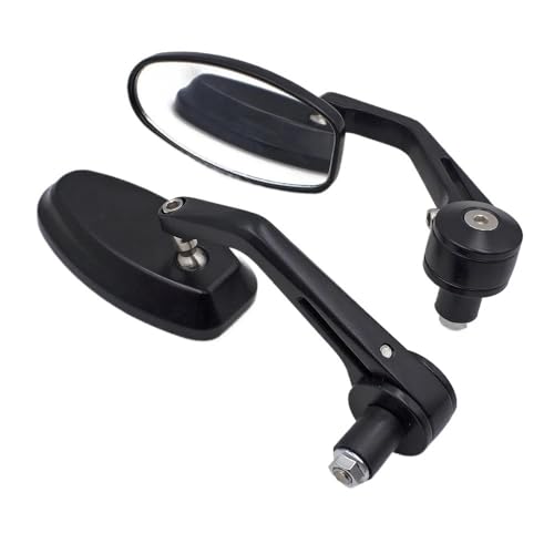 Rétroviseur De Guidon Universel pour 22 Mm pour Cruisers Sport Street Bikes Moto Accessoires Champ Vision Large Retroviseur